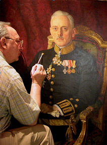 Michael Grashe, Bellevue, WA Art Restorator. Article: Restoring Antique Paintings.