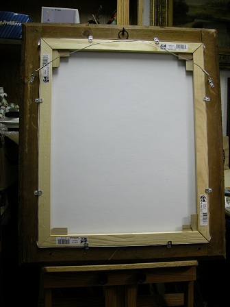 Grashe Seattle and Bellevue Fine Art Restorers. Rare and interesting cases of antique restoration: Friedrich Wilhelm Dux of Saxonia and Meisson painting, Oil on Canvas, 22" X 27" Circa 1733. Restoration project in process.