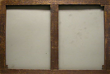 Grashe Seattle and Bellevue Fine Art Restorers. Rare and interesting cases of antique restoration: Franchesco Zuccarelli painting, 1702-1788, Florence, Italian Rococo. Oil on canvas, 29'' X 38''. Restoration project in process.