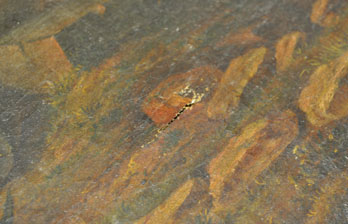 Grashe Seattle and Bellevue Fine Art Restorers. Rare and interesting cases of antique restoration: Roman Scene with Monks - Italian School