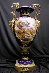 Grashe Seattle and Bellevue Fine Art Restorers. Art for sale: Porcelain ''Sevres Porcelain Vase'', 1865. Grashe Seattle and Bellevue Fine Art Restorers. Art for sale: Porcelain ''Sevres Porcelain Vase'', 1865.