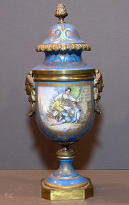 Grashe Seattle and Bellevue Fine Art Restorers. Art for sale: Sevres Vase. Grashe Seattle and Bellevue Fine Art Restorers. Art for sale: Sevres Vase.